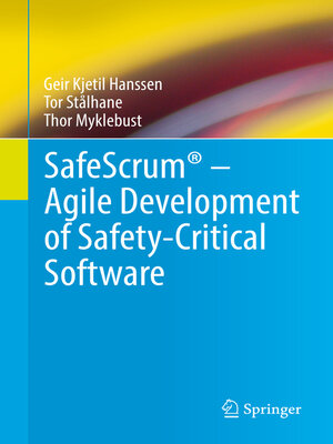 cover image of SafeScrum – Agile Development of Safety-Critical Software